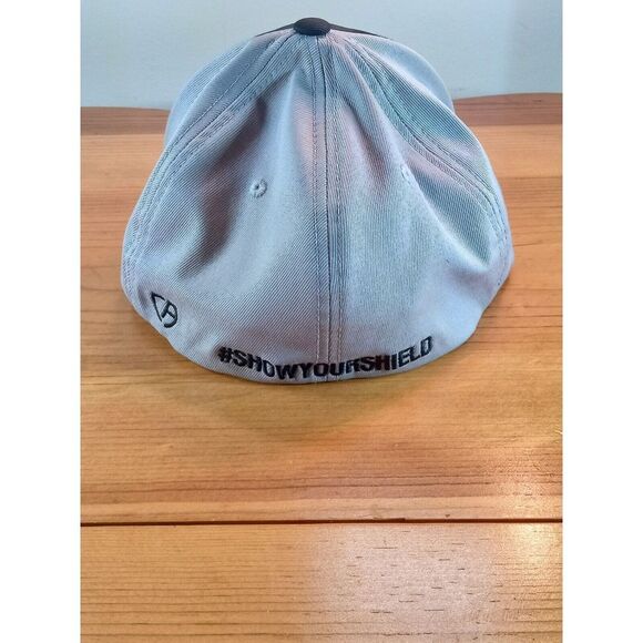 New CAPAMERICA Premium Line Hat Gray/Black  SnapBack Size OSFM  American Flag 🔥 - Picture 3 of 4